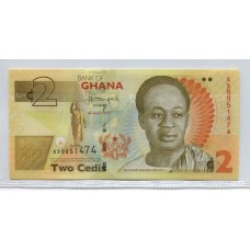 GHANA 2013 Pick # 37Ab BILLETE SIN CIRCULAR, UNC